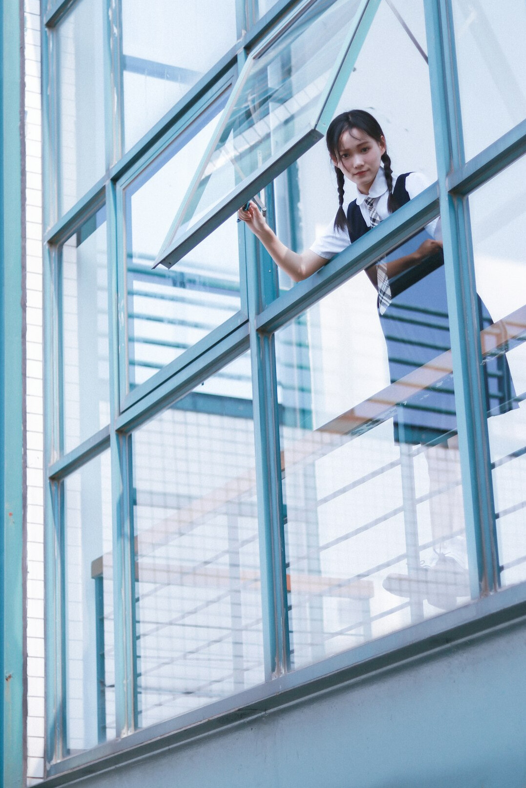 Portrait of a smiling businesswoman